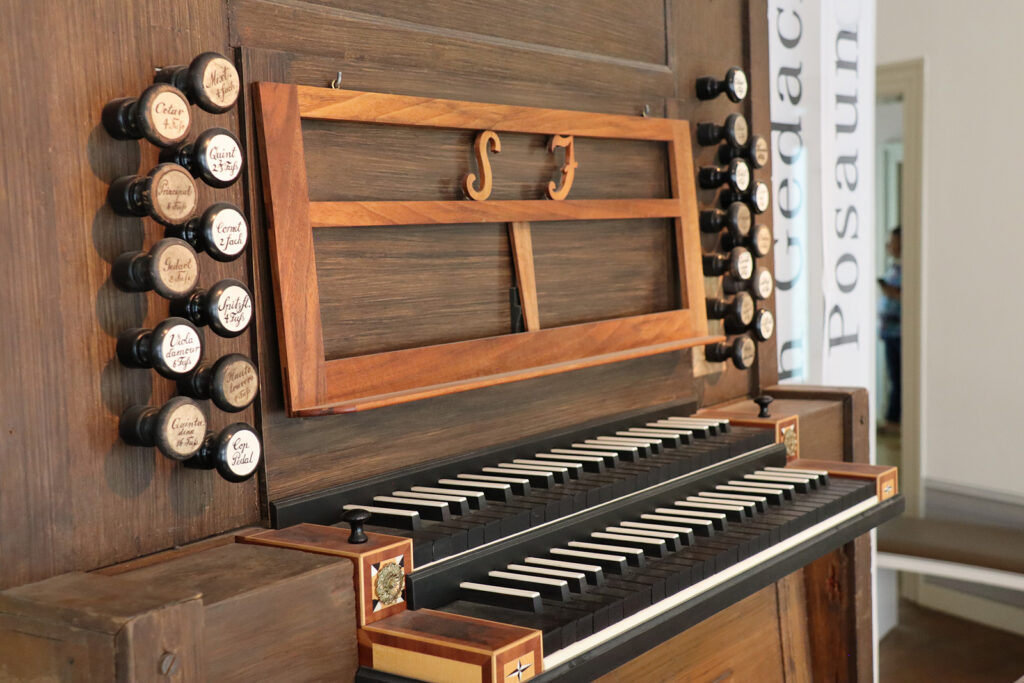 Bach's organ at the Bach Museum
