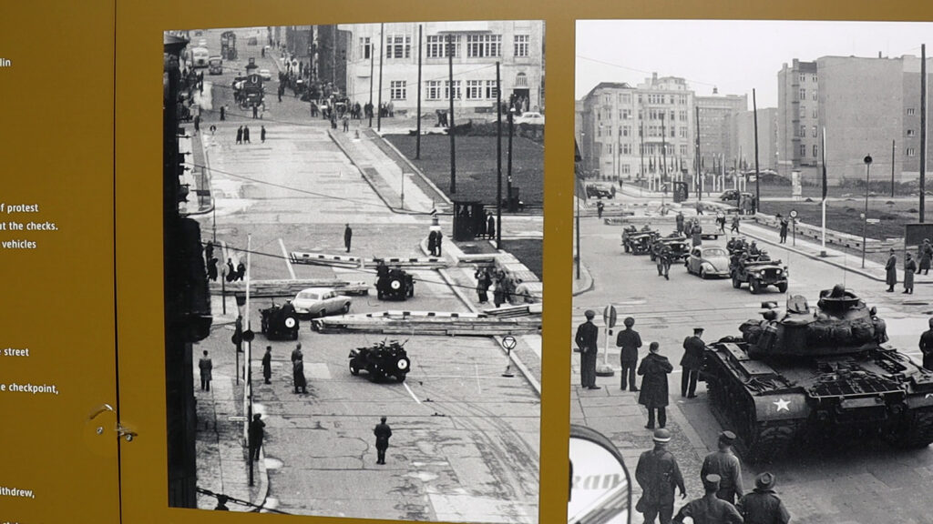 Checkpoint Charlie, old photos