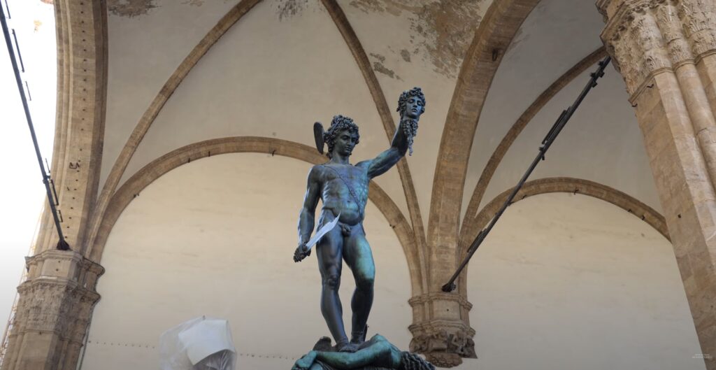 Perseus with the Head of Medusa by Cellini