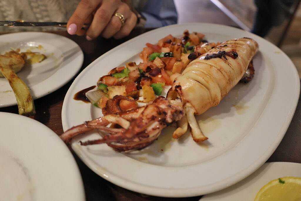 Seafood in Cadiz
