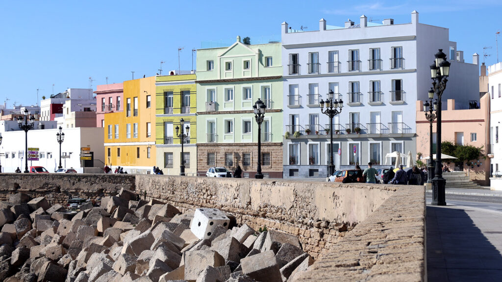 Cadiz seafront