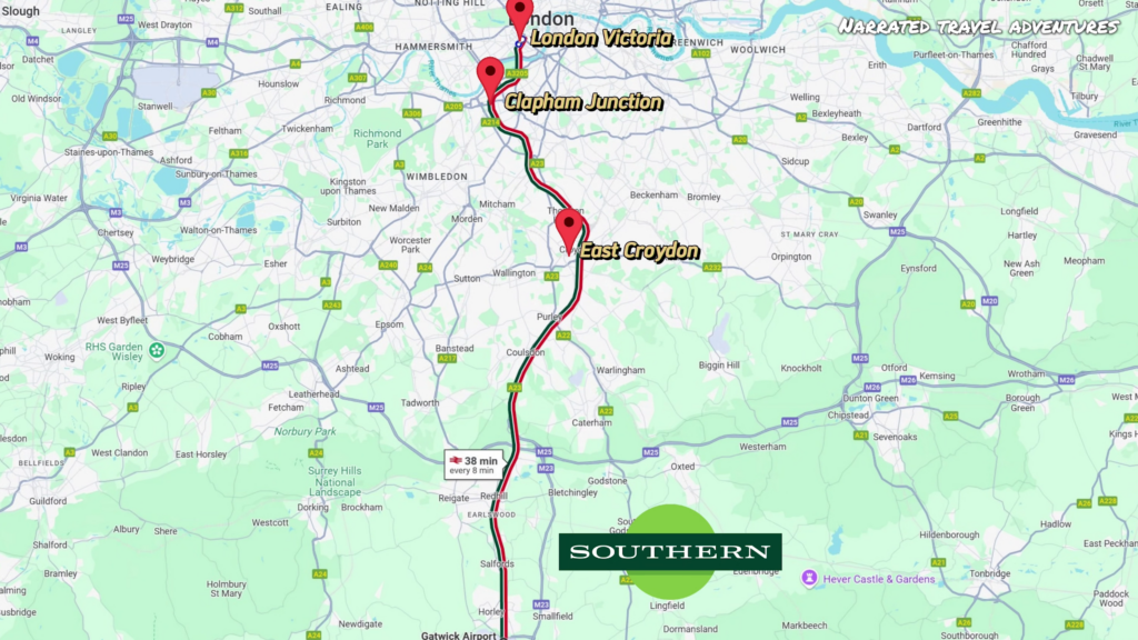 Southern Trains from Gatwick to London