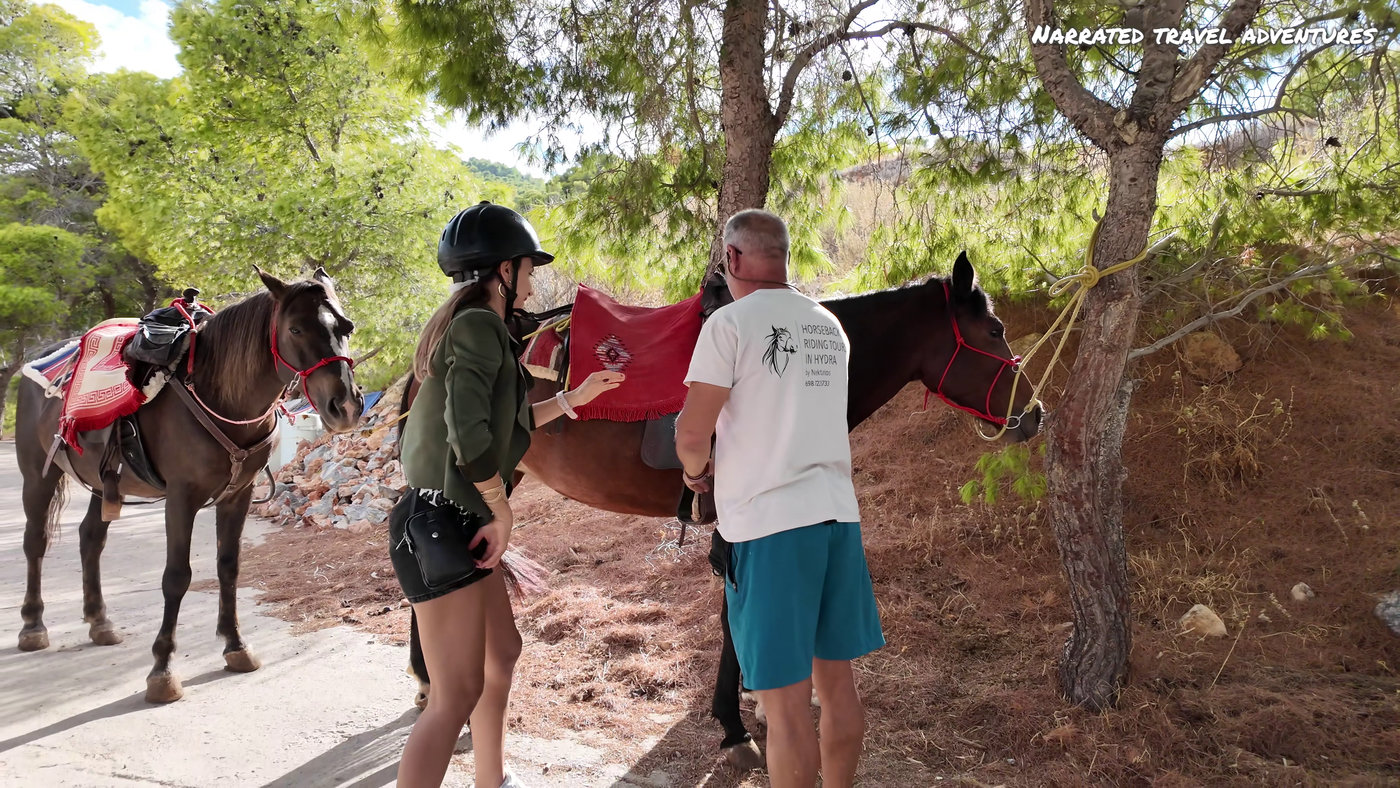 Horseback Riding Hydra Nektarios